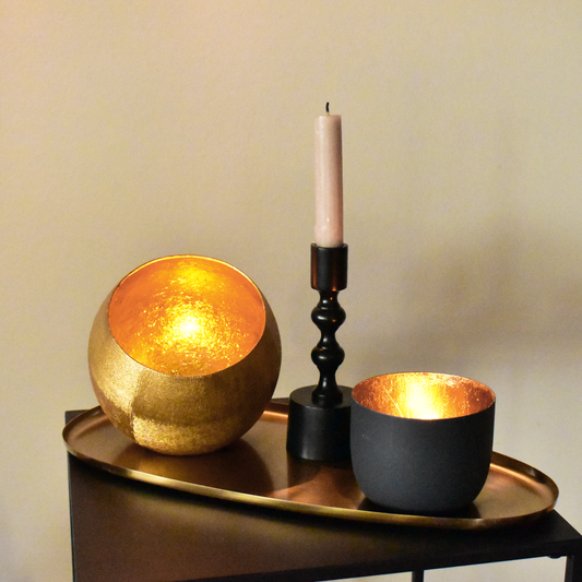 Kandelaar Bubble | Black