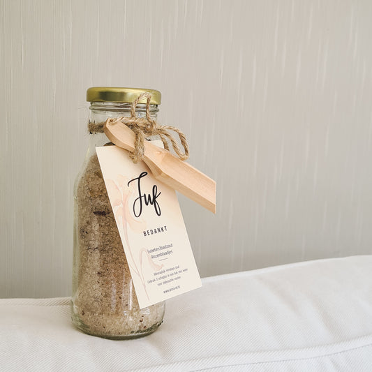 Juf cadeautje | (voeten) badzout