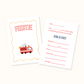 Uitnodiging kinderfeestje | Brandweer